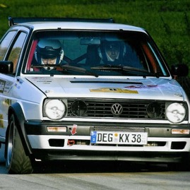 VW Golf 2l 16V, Fahrer Klaus Huber 2