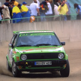 VW Golf II GTI 2l 16V, Fahrer Markus Stadler