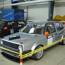 VW Golf II GTI 2l 16V, Fahrer Martin Schlepp