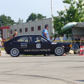 VW Scirocco I 2l 8V, Fahrerin Andrea Hausschmid