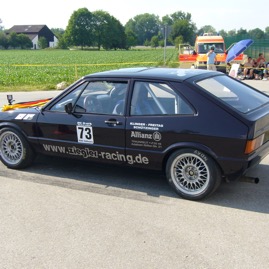 VW Scirocco I 2l 8V, Fahrerin Andrea Hausschmid 2